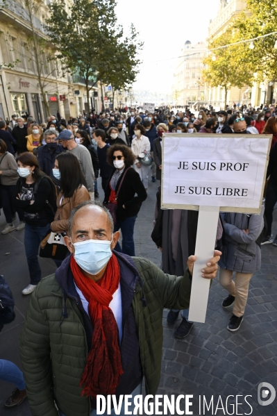 Hommage au professeur Samuel Paty