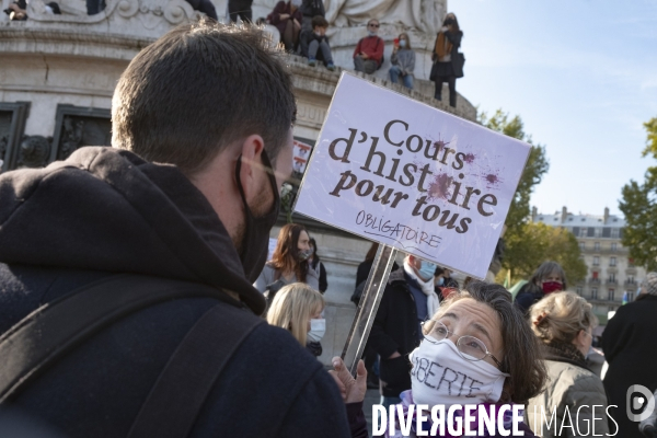Hommage à Samuel Paty