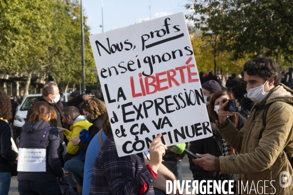 Hommage à Samuel Paty