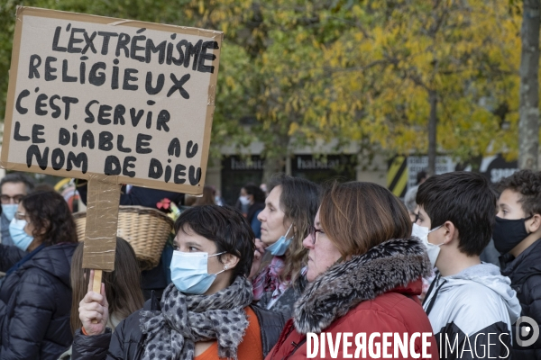 Hommage à Samuel Paty