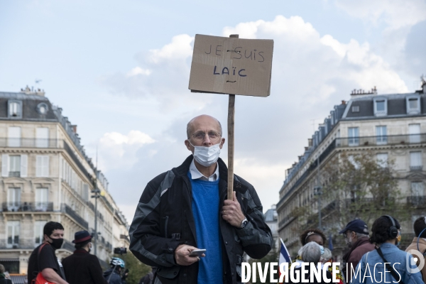 Hommage à Samuel Paty