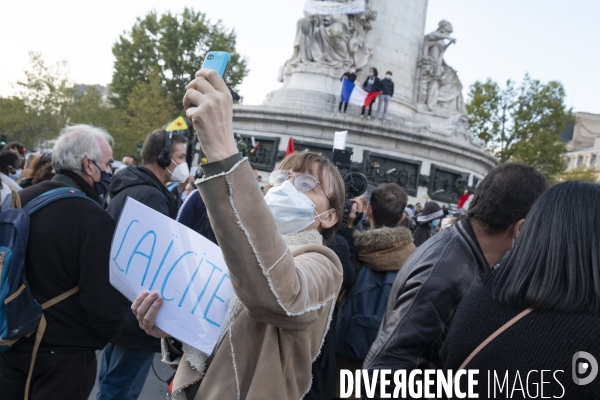 Hommage à Samuel Paty