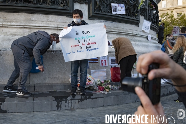 Hommage à Samuel Paty