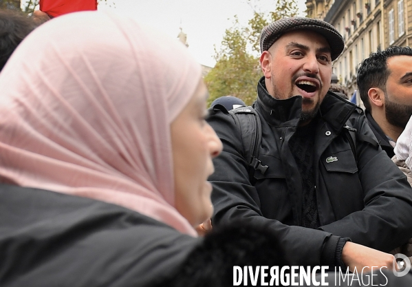 Manifestation contre l islamophobie