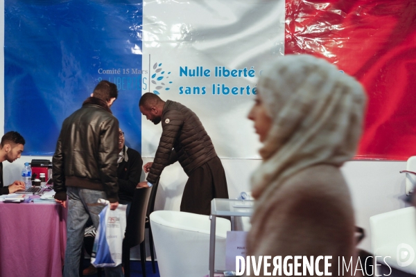 Association de Charity Business Humanitaire Musulman au salon de l UOIF