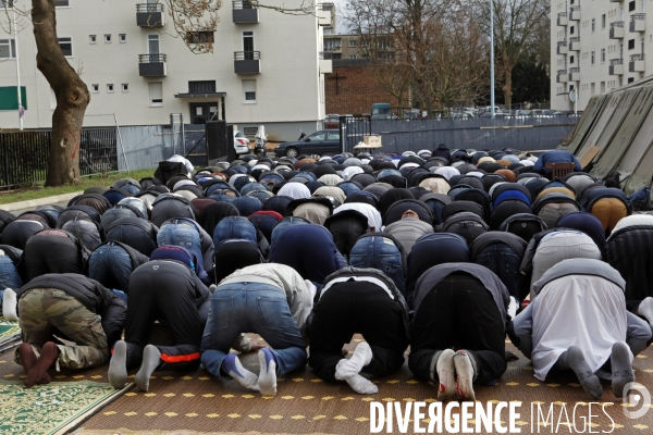 Mosquée quartier des Courtillières à PANTIN fermer par le gouvernement