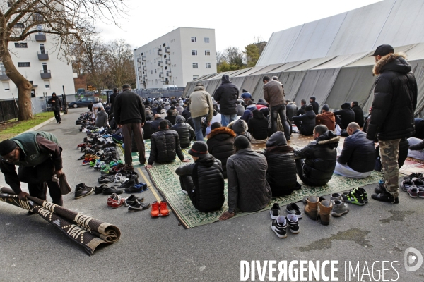 Mosquée quartier des Courtillières à PANTIN fermer par le gouvernement