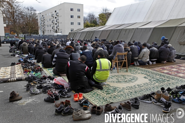 Mosquée quartier des Courtillières à PANTIN fermer par le gouvernement