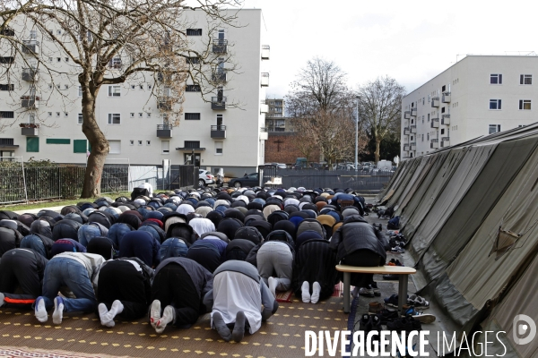 Mosquée quartier des Courtillières à PANTIN fermer par le gouvernement