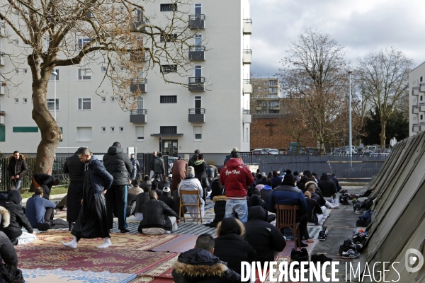 Mosquée quartier des Courtillières à PANTIN fermer par le gouvernement