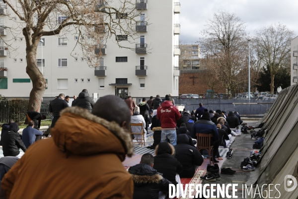 Mosquée quartier des Courtillières à PANTIN fermer par le gouvernement