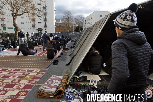 Mosquée quartier des Courtillières à PANTIN fermer par le gouvernement