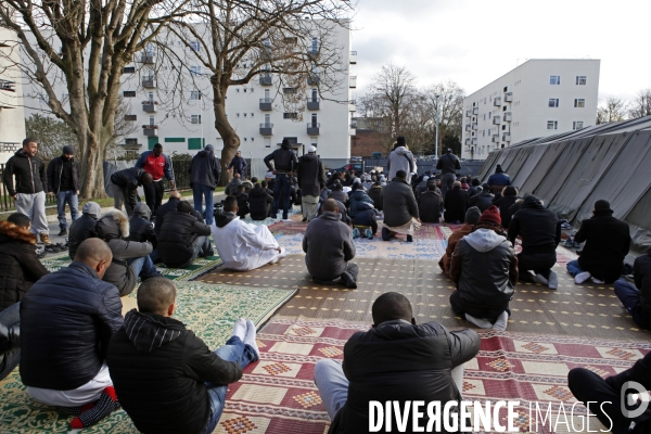 Mosquée quartier des Courtillières à PANTIN fermer par le gouvernement