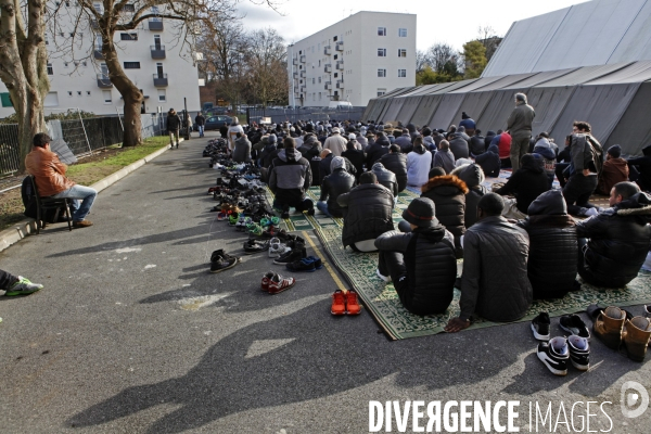 Mosquée quartier des Courtillières à PANTIN fermer par le gouvernement