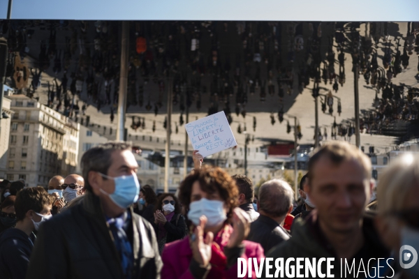 Marseille, marche pour Samuel Paty