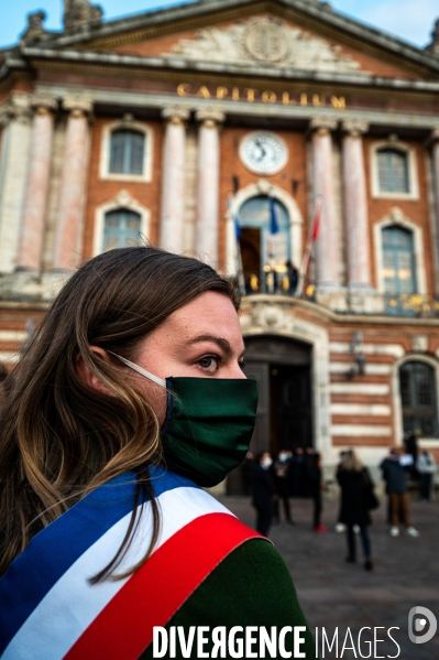 Toulouse : hommage Samuel Paty