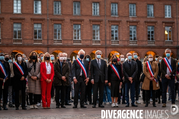 Toulouse : hommage Samuel Paty