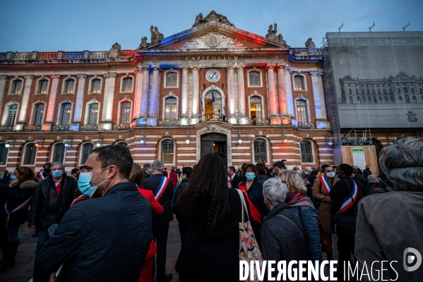 Toulouse : hommage Samuel Paty