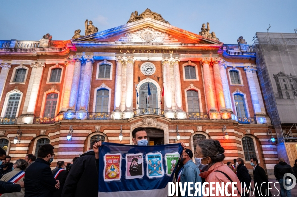 Toulouse : hommage Samuel Paty