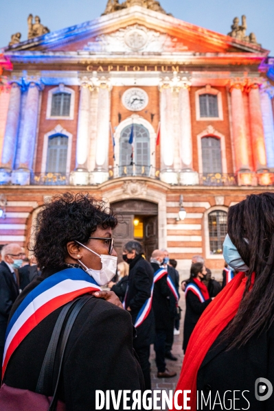 Toulouse : hommage Samuel Paty