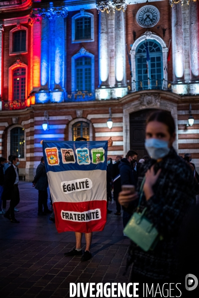 Toulouse : hommage Samuel Paty