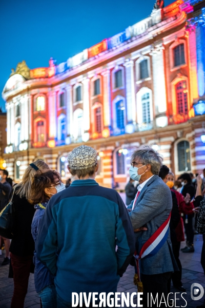 Toulouse : hommage Samuel Paty