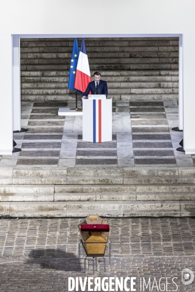 Hommage national à Samuel Paty, la Sorbonne