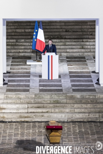 Hommage national à Samuel Paty, la Sorbonne