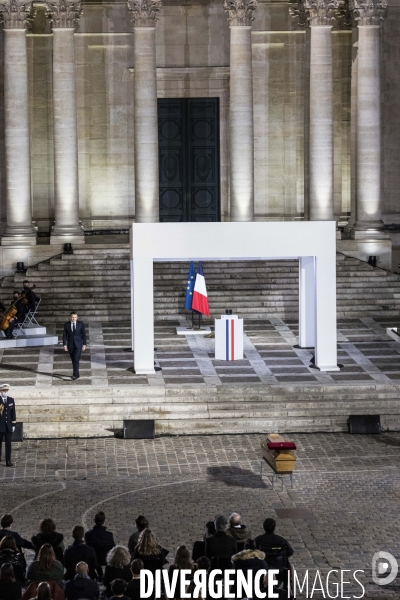 Hommage national à Samuel Paty, la Sorbonne