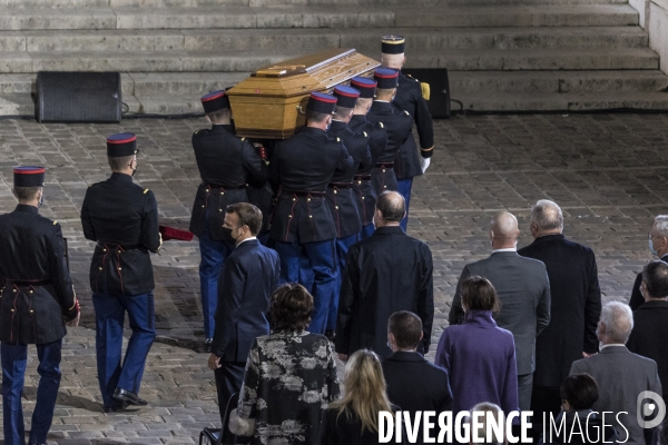 Hommage national à Samuel Paty, la Sorbonne