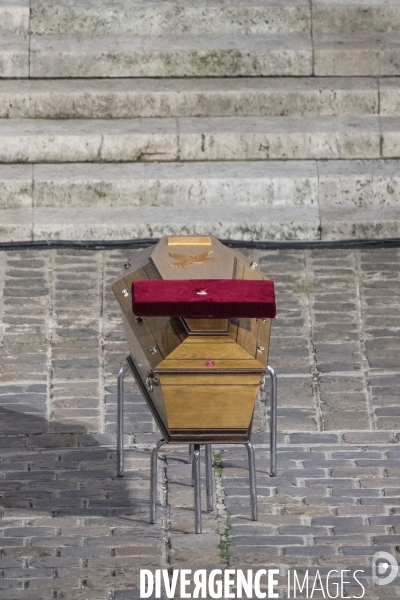 Hommage national à Samuel Paty, la Sorbonne