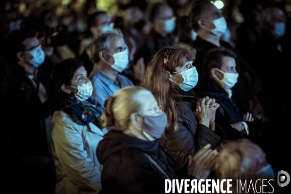 Hommage National à Samuel Paty place de la Sorbonne