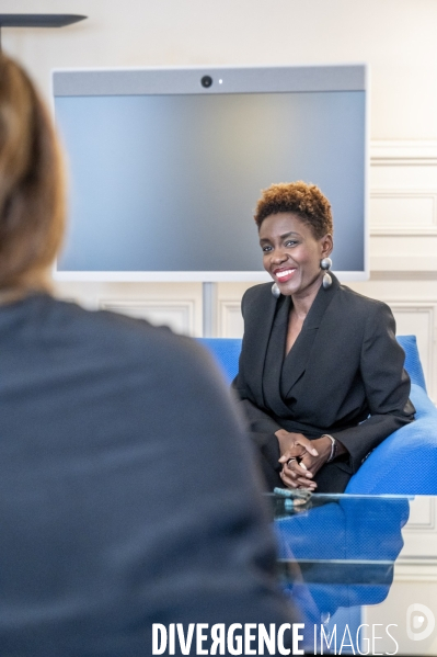 Marlène Schiappa et Rokhaya Diallo conversent