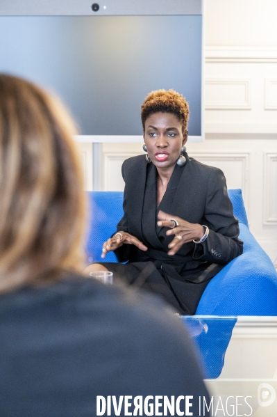 Marlène Schiappa et Rokhaya Diallo conversent