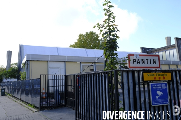 Fermeture de la Mosquée de Pantin. Closure of the Pantin Mosque.