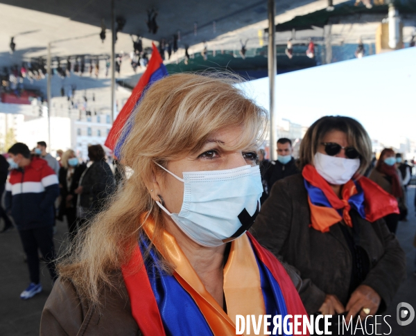 Manifestation des Arméniens à Marseille