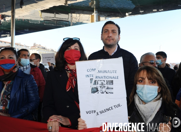 Manifestation des Arméniens à Marseille