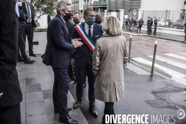 Déplacement de Jean Castex en Seine Saint-Denis