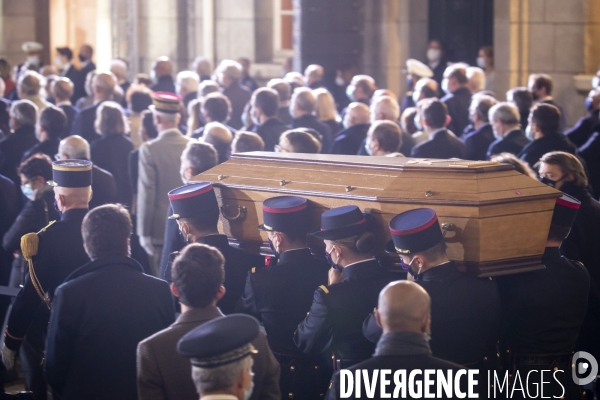 Hommage national à Samuel Paty dans la cour de la Sorbonne