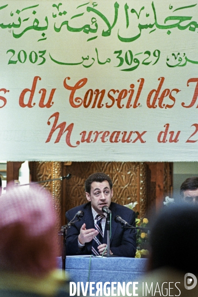 Assemblée générale du CFCM avec Nicolas SARKOZY