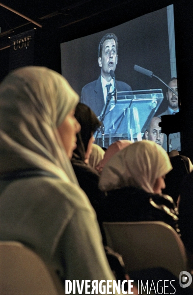 Assemblée générale du CFCM avec Nicolas SARKOZY