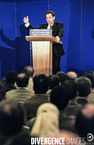 Assemblée générale du CFCM avec Nicolas SARKOZY