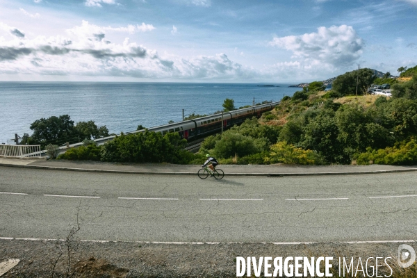 La Corniche de l Esterel à vélo