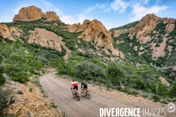 La Corniche de l Esterel à vélo