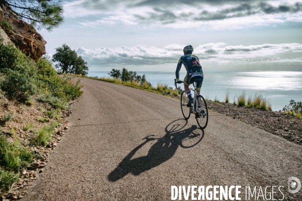 La Corniche de l Esterel à vélo