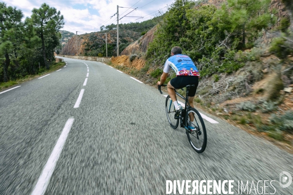 La Corniche de l Esterel à vélo