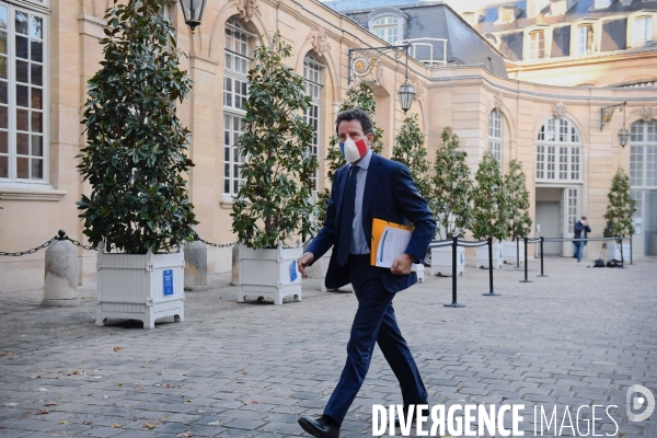 Jean castex premier ministre reçoit les partenaires sociaux à l occasion de la 2ème conférence du dialogue social