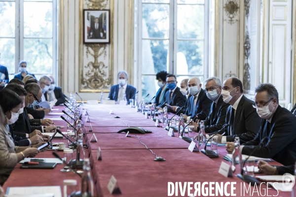 2ème Conférence du dialogue social à Matignon