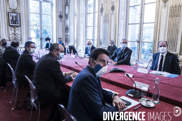 2ème Conférence du dialogue social à Matignon
