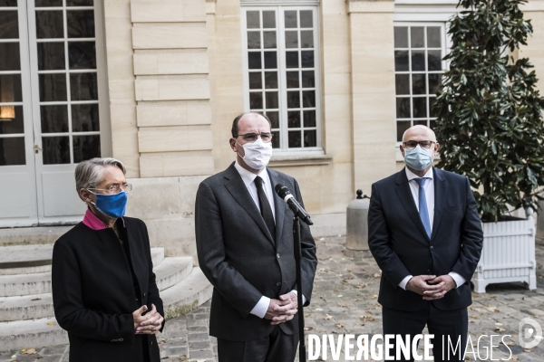 2ème Conférence du dialogue social à Matignon